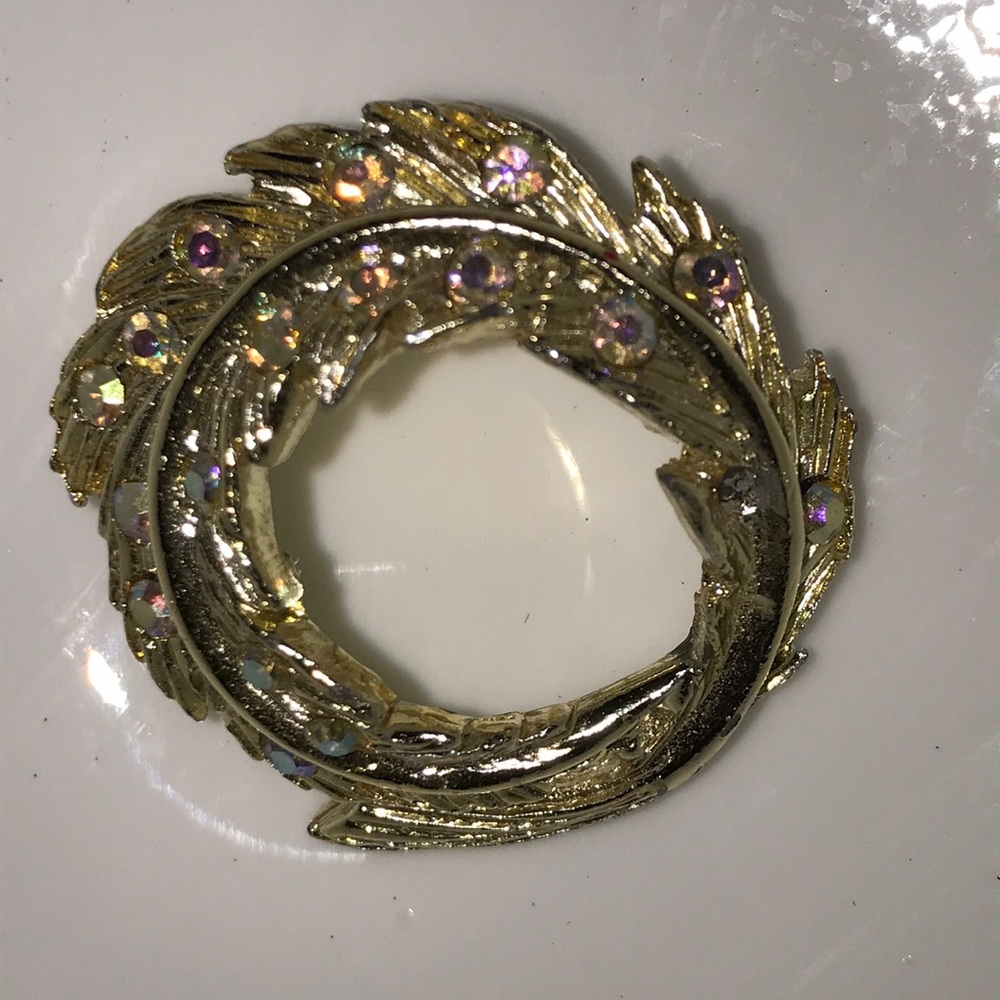 Multi-Colored Rhinestone Pendant
